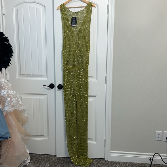 retrofete Nirvana Jumpsuit in Pistachio - Picture 13 of 15